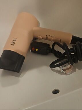 amika Peach and Black Travel Hair Dryer